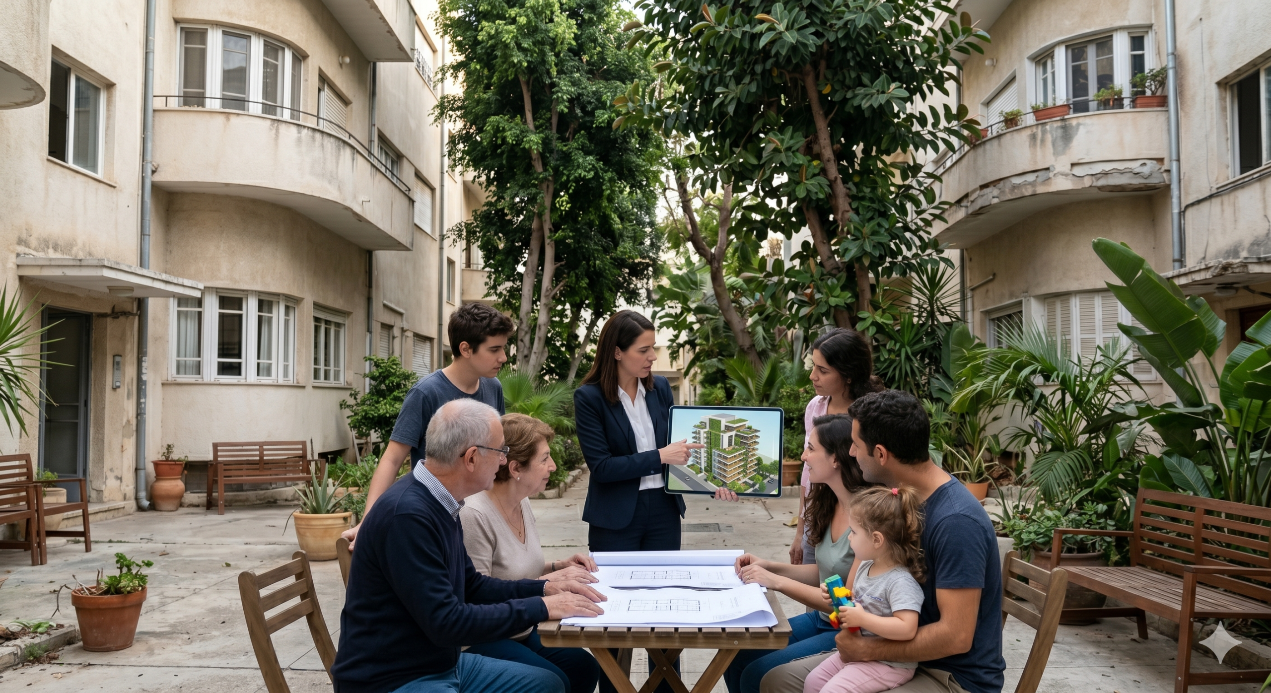 ליווי דיירים בתל אביב: איך להפוך את המורכבות התכנונית להצלחה נדל"נית?